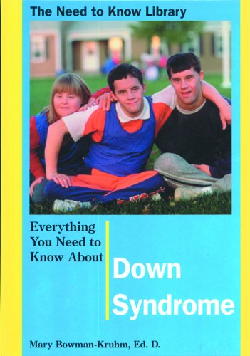 Stock image for Everything You Need to Know about Down Syndrome for sale by ThriftBooks-Dallas