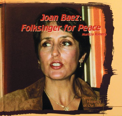 9780823950843: Joan Baez: Folksinger for Peace (Great Hispanics of Our Time)