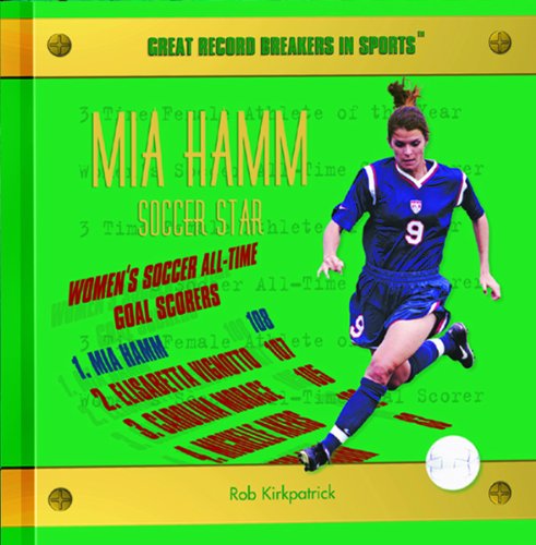Stock image for Mia Hamm, Soccer Star for sale by Better World Books