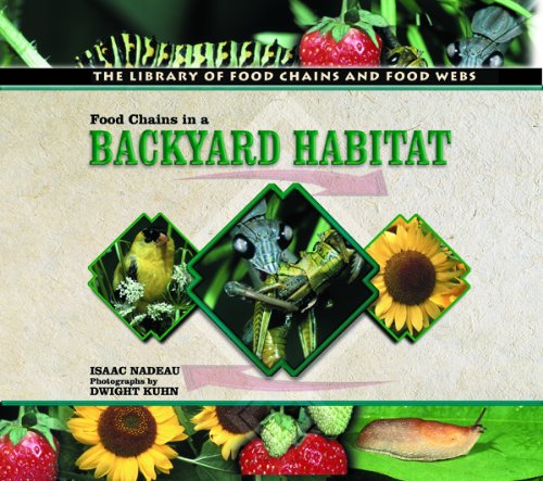 9780823957590: Food Chains in a Backyard Habitat (The Library of Food Chains and Food Webs)