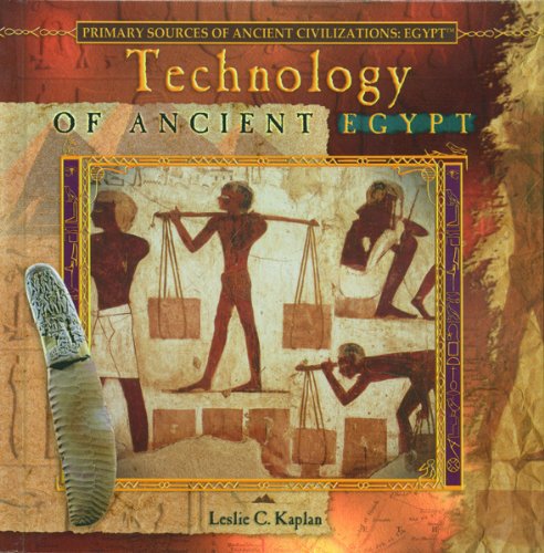 Imagen de archivo de Technology of Ancient Egypt (Primary Sources of Ancient Civilization: Egypt) a la venta por Library House Internet Sales