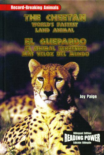 Stock image for El Guepardo : El Animal Terrestre Mas Veloz Del Mundo for sale by Better World Books: West