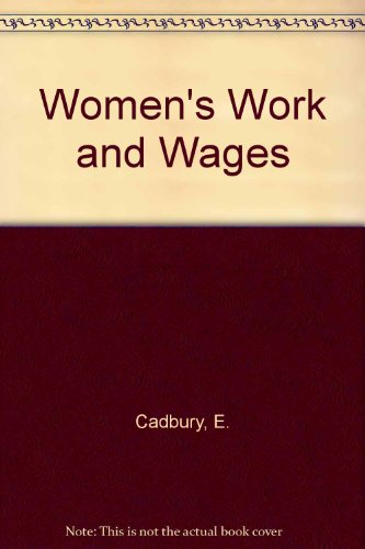Stock image for WOMENS WORK AND WAGES (The English working class) for sale by HPB-Red