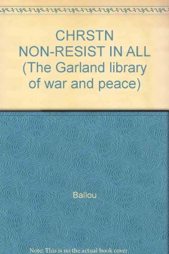Stock image for Chrstn Non-Resist in All for sale by ThriftBooks-Dallas