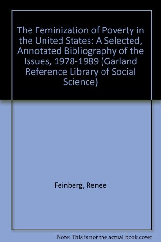 Stock image for FEMINIZATION OF POVERTY (Garland Reference Library of Social Science) for sale by Academybookshop