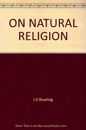 ON NATURAL RELIGION (Gibboniana) (9780824013516) by Jesse