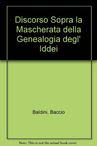 Stock image for Discorso sopra li dei de gentili Rome 1692 & La mascherata della genealogia degl'iddei, Florence, 1565 for sale by Zubal-Books, Since 1961