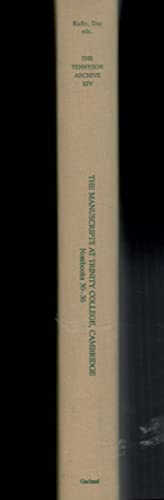 The Tennyson Archive, Vol. XIV: The Manuscripts at Trinity College, Cambridge: Notebooks 30-36 (9780824042134) by Tennyson, Alfred Lord