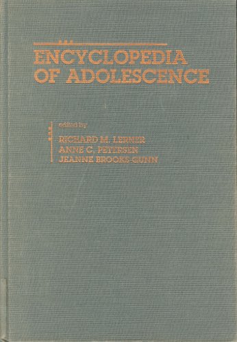 Imagen de archivo de Encyclopedia of Adolescence a la venta por Better World Books