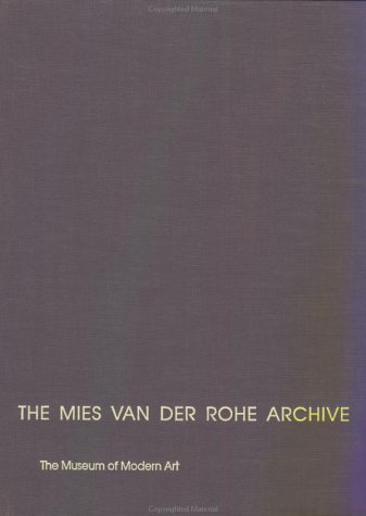 9780824051747: The Mies Van Der Rohe Archive: Resor House (Garland Architectural Archives)