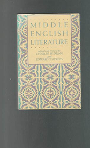 9780824052980: Middle English Lit Hc (Garland Reference Library of the Humanities)