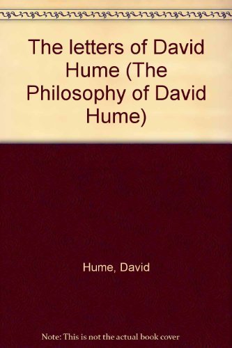 Beispielbild fr The Letters of David Hume, 2 Volumes zum Verkauf von Windows Booksellers