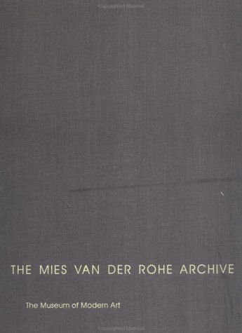 9780824059958: The Mies Van Der Rohe Archive: Metallurgical & Chemical Engineering Building (Perlstein Hall) & Other Buildings & Projects