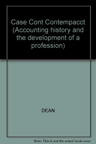 CASE CONTINOUSLYY CONTEMPACCT (9780824063054) by Dean