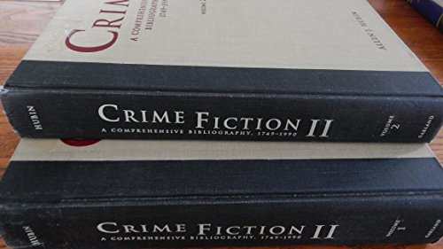 Crime Fiction II: A Comprehensive Bibliography, 1749-1990 (2 Volumes) (Garland Reference Library of the Humanities) (9780824068912) by Hubin, Allen J.