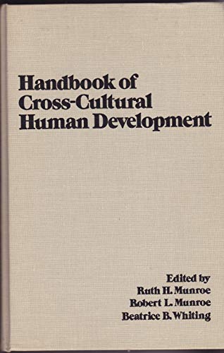 Stock image for Handbook of Cross-Cultural Human Development for sale by Better World Books