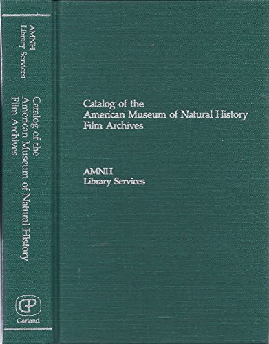 Imagen de archivo de Catalog of the American Museum of Natural History Film Archives a la venta por Alplaus Books