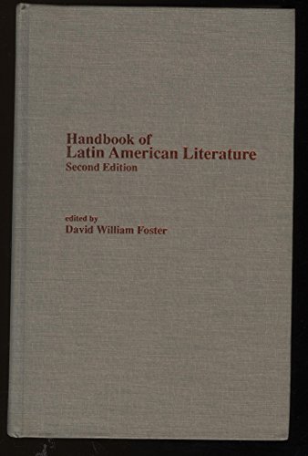 Beispielbild fr Handbook of Latin American Literature zum Verkauf von Better World Books
