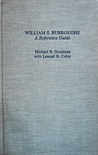 Beispielbild fr William S Burroughs: A Reference Guide zum Verkauf von Boojum and Snark Books