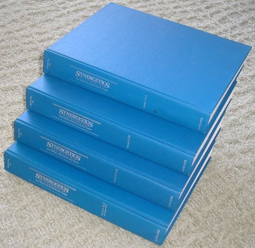 Stock image for Synergetics Dictionary, the Mind of Buckminster Fuller: With an Introduction and Appendices (4 Vols.) for sale by Earl The Pearls