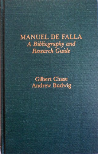 Stock image for Manuel de Falla for sale by Better World Books