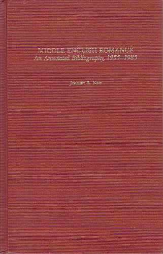 MIDDLE ENGLISH ROMANCE - Rice, Joanne A.