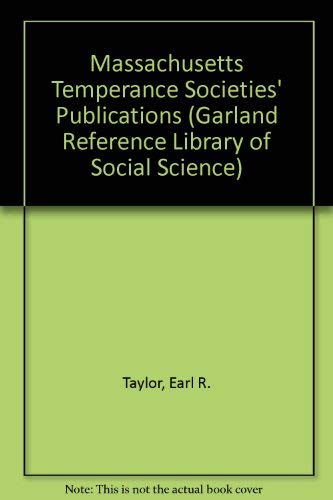 MASS TEMP SOC PUBS (Garland Reference Library of Social Science) (9780824091927) by Taylor