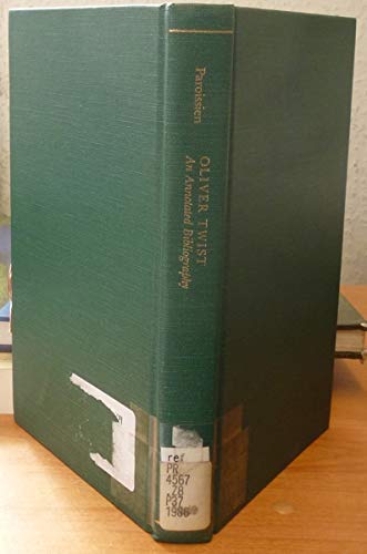 Beispielbild fr Oliver Twist : An Annotated Bibliography zum Verkauf von Better World Books