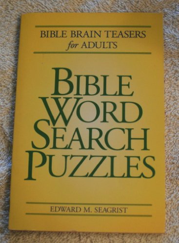 9780824102432: Bible Word Search Puzzles: Bible Brain Teasers for Adults