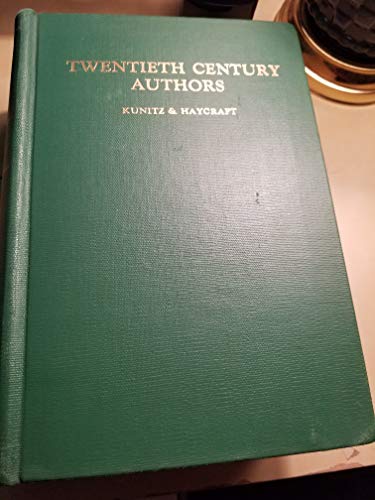 Beispielbild fr TWENTIETH CENTURY AUTHORS: FIRST SUPPLEMENT: A BIOGRAPHICAL DICTIONARY OF MODERN LITERATURE. zum Verkauf von Cambridge Rare Books