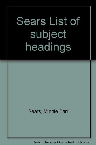 9780824204457: Sears List of subject headings