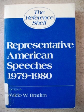 Stock image for Representative American Speeches 1979-80 for sale by ThriftBooks-Dallas