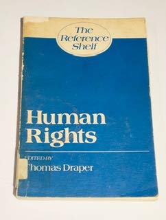 Imagen de archivo de Human Rights (The Reference Shelf ; V. 54, No. 1) a la venta por Hay-on-Wye Booksellers