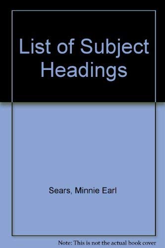 Imagen de archivo de Sears List of Subject Headings (13th Edition) & Canadian Companion (Third Edition) a la venta por George Strange's Bookmart