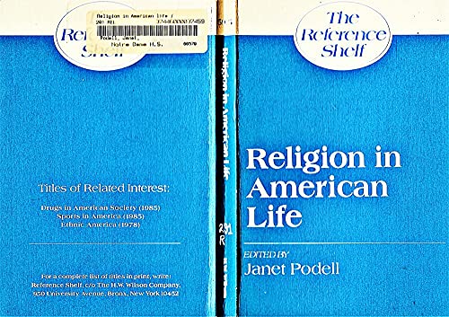 Imagen de archivo de Religion in American Life (The Reference Shelf V59 No.5) a la venta por WeSavings LLC