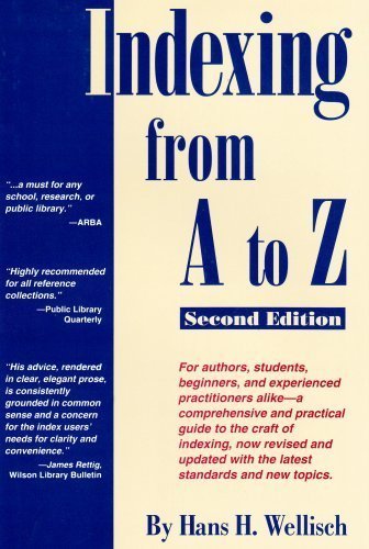 Beispielbild fr Indexing from A to Z zum Verkauf von Better World Books