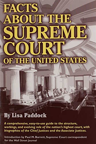 Stock image for Facts about the Supreme Court of the United States for sale by Better World Books