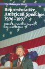Imagen de archivo de Representative American Speeches 1996-1997 a la venta por The Book Cellar, LLC