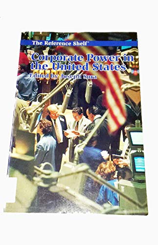 Stock image for Corporate Power in the U. S. A. for sale by Better World Books: West