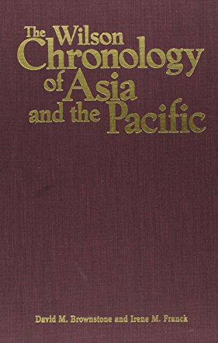 The Wilson Chronology of Asia and the Pacific (9780824209506) by H. W. Wilson Company