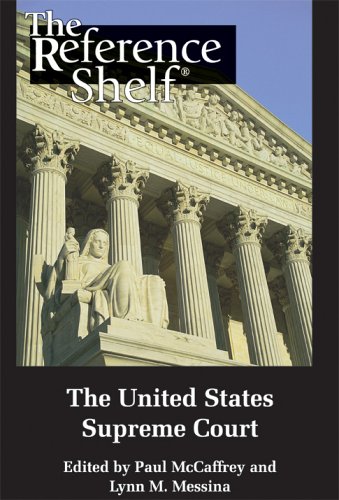 Imagen de archivo de The Reference Shelf 2005 : The United States Supreme Court a la venta por Better World Books