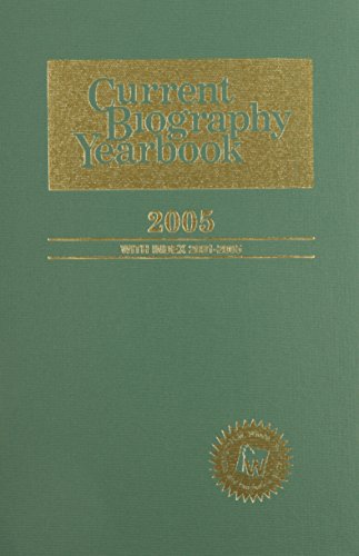 Stock image for Current Biography Yearbook 2005 for sale by HPB-Red