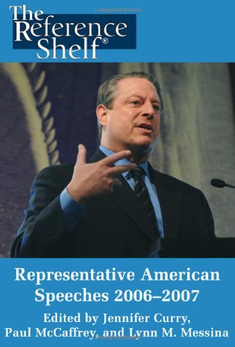 Imagen de archivo de Representative American Speeches 2006-2007 a la venta por Better World Books