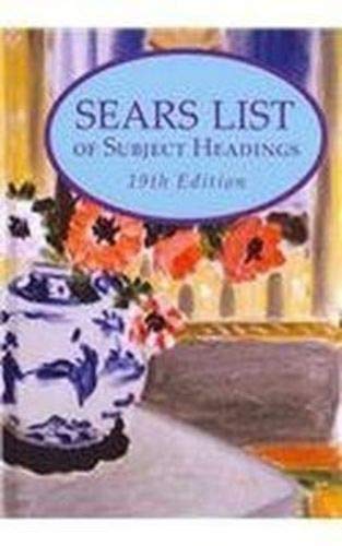 Imagen de archivo de Sears List of Subject Headings a la venta por Better World Books