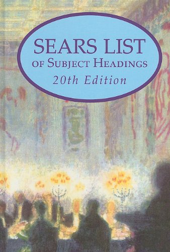 Beispielbild fr Sears List of Subject Headings zum Verkauf von ThriftBooks-Atlanta