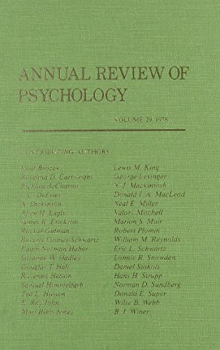 Stock image for Annual Review of Psychology for sale by Better World Books Ltd