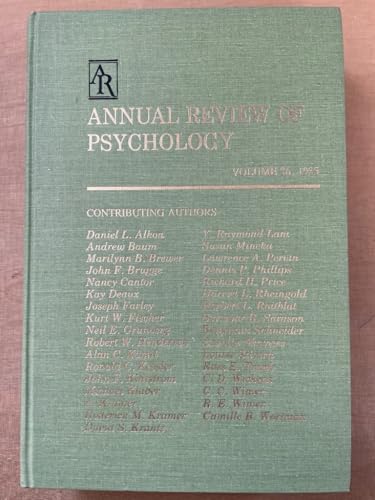 Stock image for Annual Review of Psychology for sale by Better World Books