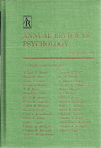 9780824302429: Annual Review of Psychology: 1991: v. 42, 1991