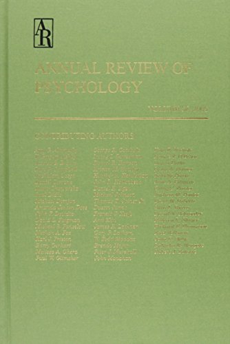 Stock image for Annual Review of Psychology Volume 56 for sale by 4 THE WORLD RESOURCE DISTRIBUTORS