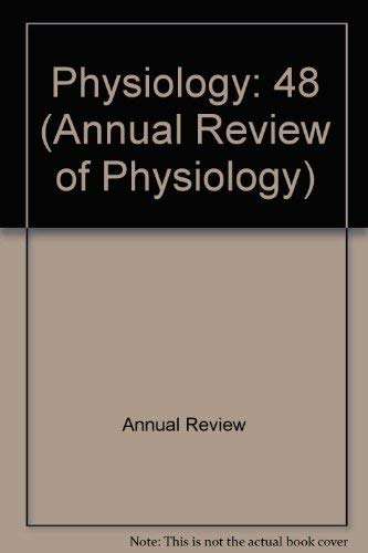 Stock image for Annual Review of Physiology: 1986 for sale by GuthrieBooks